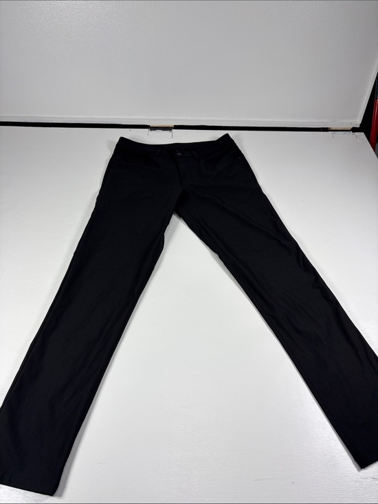 Other - Lululemon men’s size 31 commission slim fit chino pants black EUC